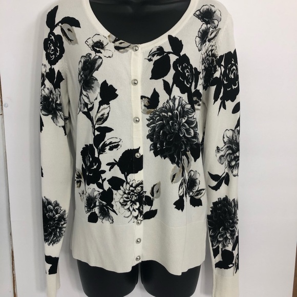 White House Black Market cardigan sweater Medium - Picture 1 of 6